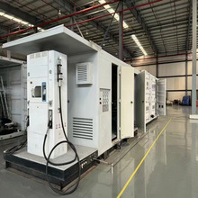 CNG天然气汽车加气站  2000方高压气体储气瓶组  双枪加气机