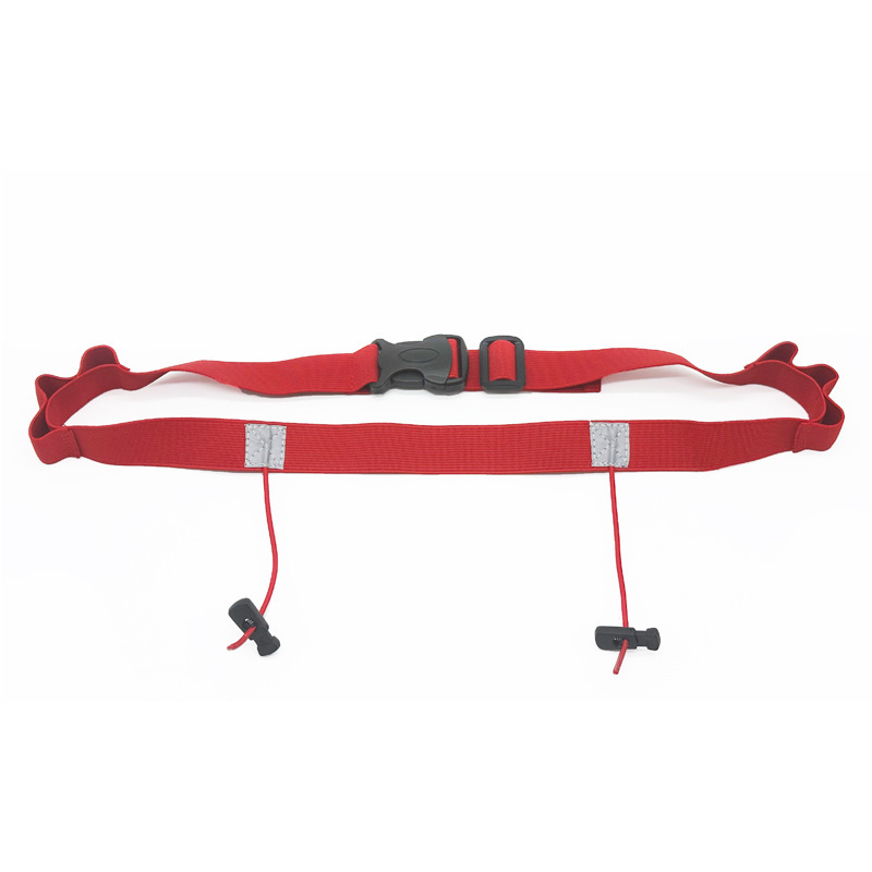 Maratón número cinturón competencia número cinturón cross-country carrera Energía cinturón de medición noche corriendo cinturón reflectante