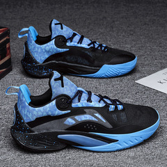 閃擊10櫻花粉冬季版9代td學生籃球鞋減震回彈實戰保暖摩擦有聲音