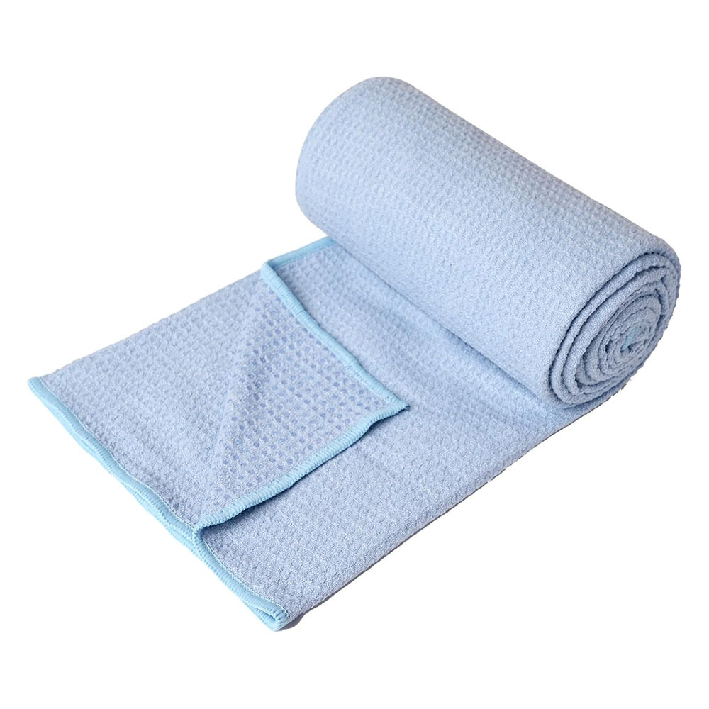 The Factory Specializes in Supplying Non-Slip Yoga Towels for Foreign Trade, Custom-Made Sweat-Absorbent Quick-Drying Portable Mats, and Specialized Towels for Fitness and Yoga