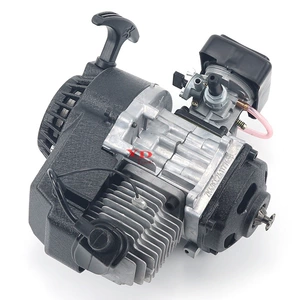 Mini motorcycle accessories 49CC small sports car small off-road motorcycle hand pull start two-stroke gasoline engine