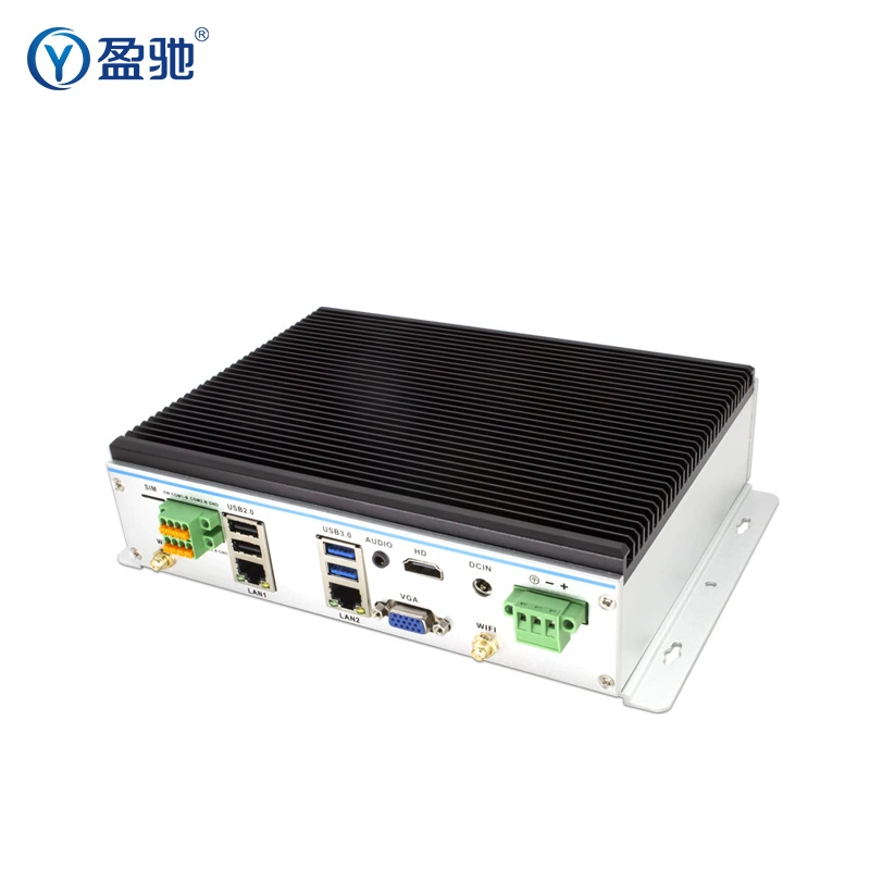 盈驰 Mini industrial control host dual network six-serial RS485 micro embedded fully enclosed fanless industrial computer