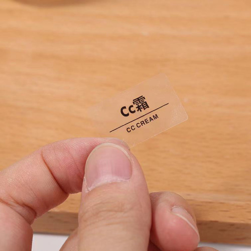 Shampoo Label Sticker Cosmetic Divided Bottle Classification Sticker Non-drying Adhesive Transparent Waterproof Label Cream Identification