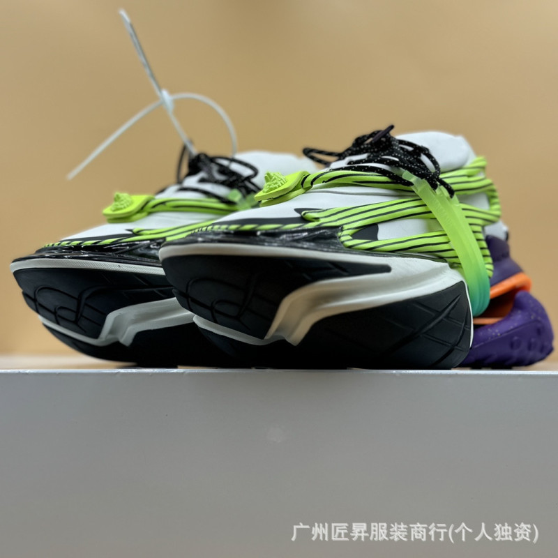 天花板B家巴黎联名巴尔曼新款【增高子弹老爹鞋】男女时尚百搭|undefined