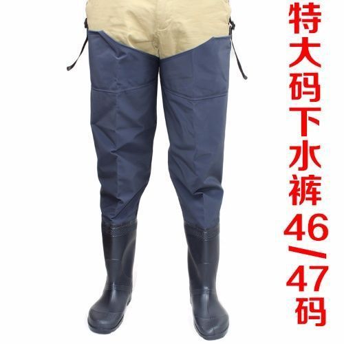 Knee-high, mid-length wading pants with thickened legs, waterproof and non-slip rice-planting boots—perfect for fishing, wading, and even catching fish.