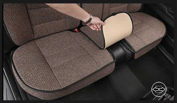 L5U [Four Seasons General Motors] Car Cushion Full Encircled Seat Cover Hemp Breathable Fabric Five Linen Special Seat