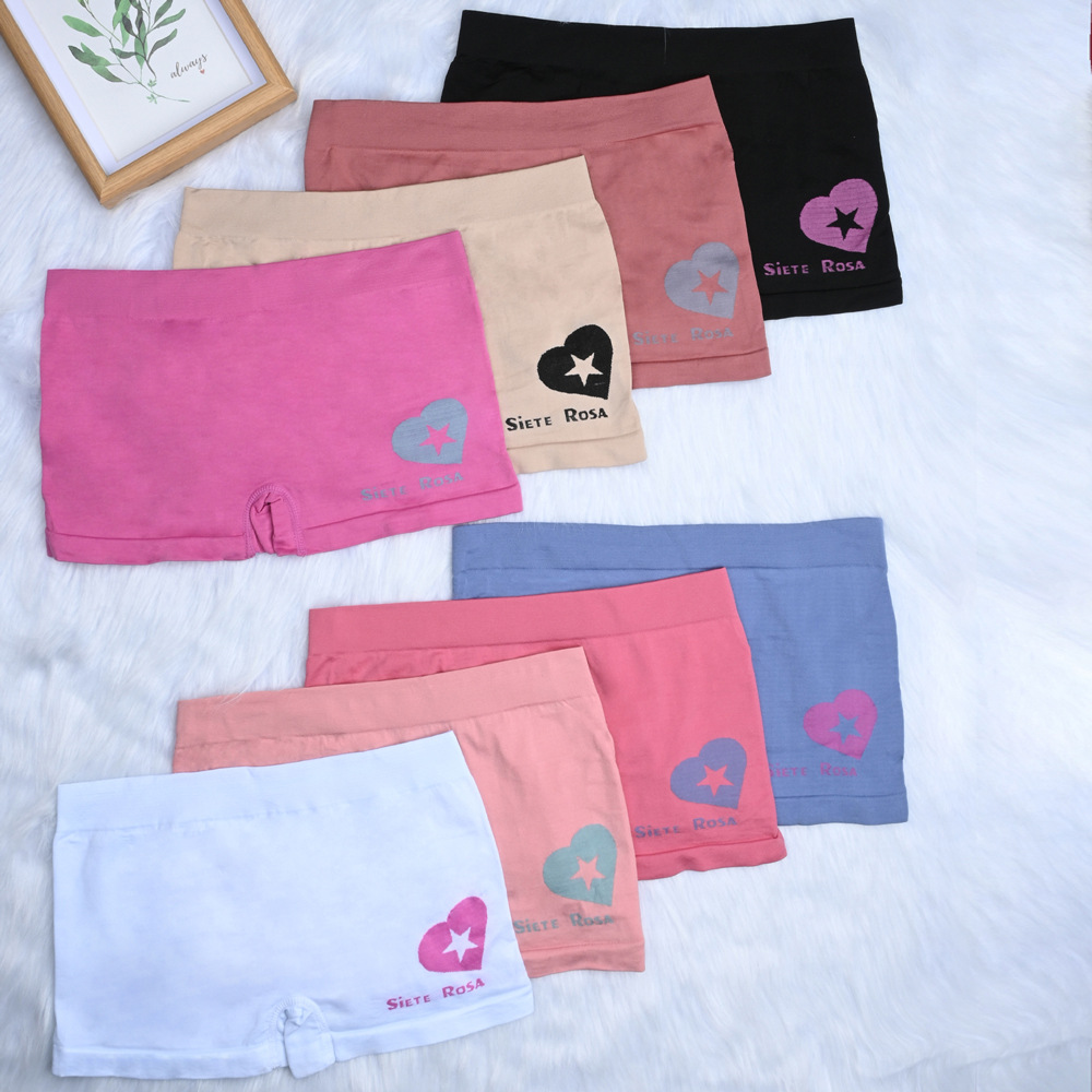 Bragas de mujer de venta caliente transfronteriza, elástico sin costuras, delgado, suave y delgado, base de verano, bóxer de seguridad anti-luz