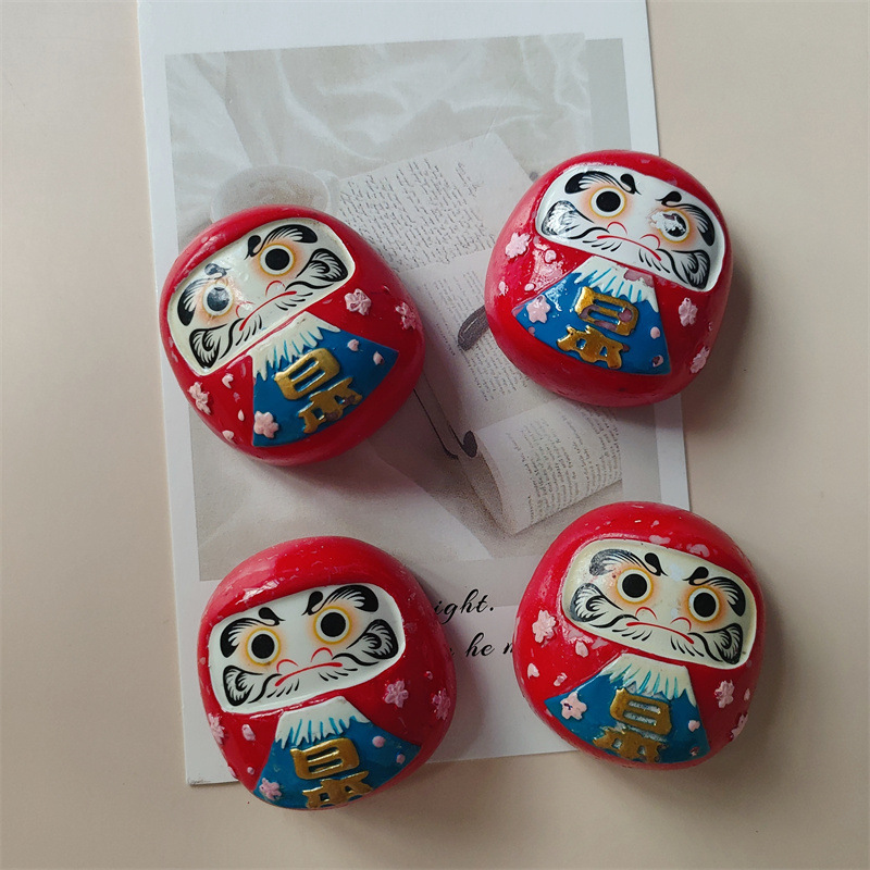 Alimentos y juegos serie creativa simulación tridimensional gourmet huevo pan café azúcar calabaza desayuno resina decorativa refrigerador pegatinas