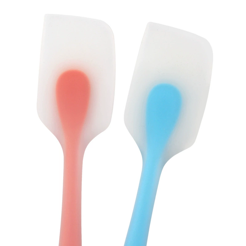 Small silicone transparent cream scraper, (Physicals)