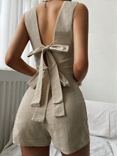 D 46797 Sleeves Vest Shorts Set ŷ����������װ