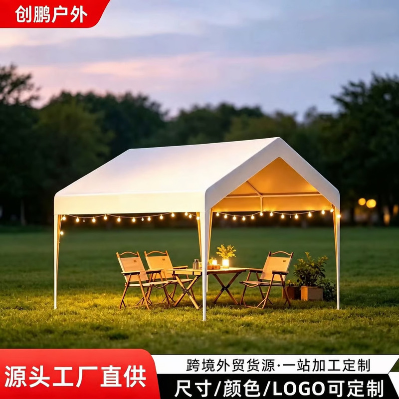 Outdoor market stall tents, European-style camping tents, popular sunshades, commercial parking shelters, custom-made with logo printing