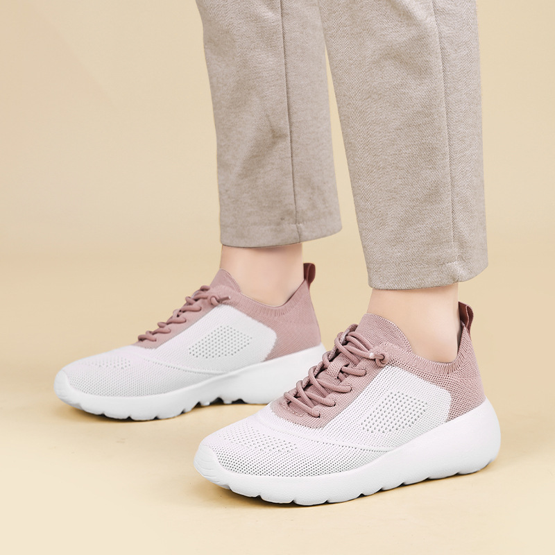 Summer Cross-border New Large-size Sports Couples, Breathable Shock-absorbing Casual Mesh Shoes, Running_vogvips.com