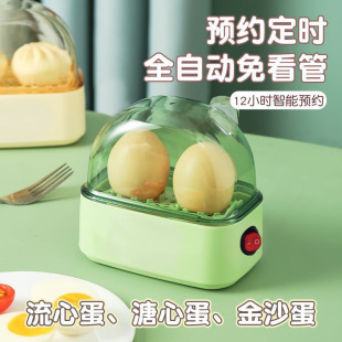 Multifunctional Egg Cooker Breakfast Mini Egg Steamer Artifact Household Dormitory Small Egg Steamer Practical Gift Wholesale