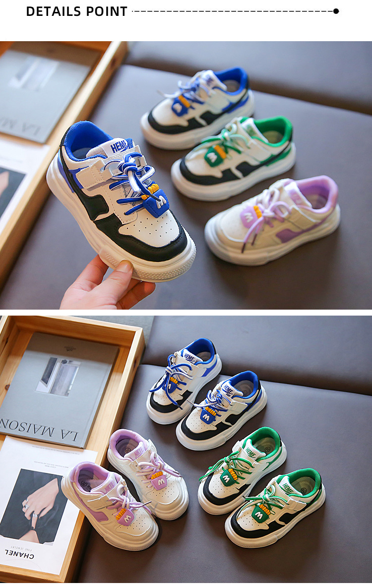Kinder Sneaker Für Mädchen, Bequeme Freizeitschuhe Im Board Stil_voghion.com