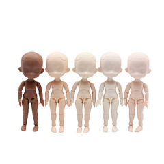 正版DOD素體手辦玩具12分bjd化妝玩具娃娃 ob11素體GSC頭通用