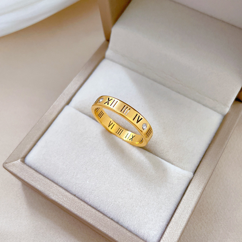 Minimalist Titanium Steel Jumping Ring For Men And Women, Simple_voghion.com