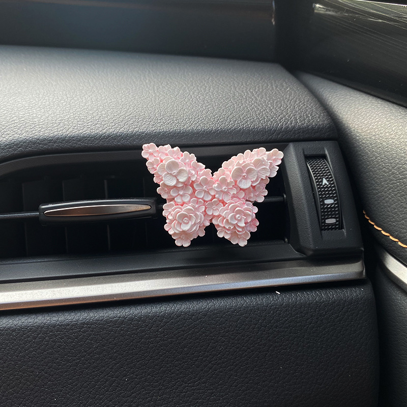 チューリップ車のアロマの高級感のある風口の拡香石の車内の花のアロマの車の装飾品の自動車の置物|undefined