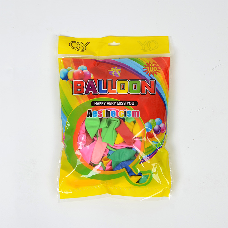 2.2g matte vintage balloon 10 inch thick latex balloon wedding birthday party decoration round balloon wholesale