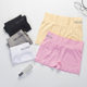 New Japanese Seamless Boxers New Seamless Safety Pants Solid Color Shorts Student Girls' Boxers Naked Goods