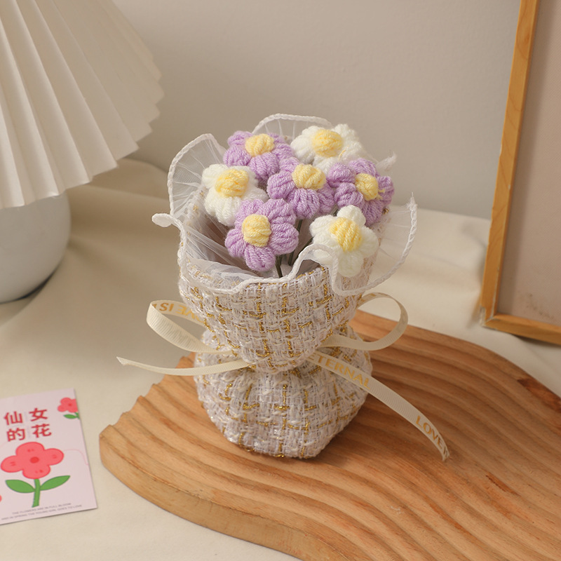 Puff blanco púrpura Xiaofangfeng