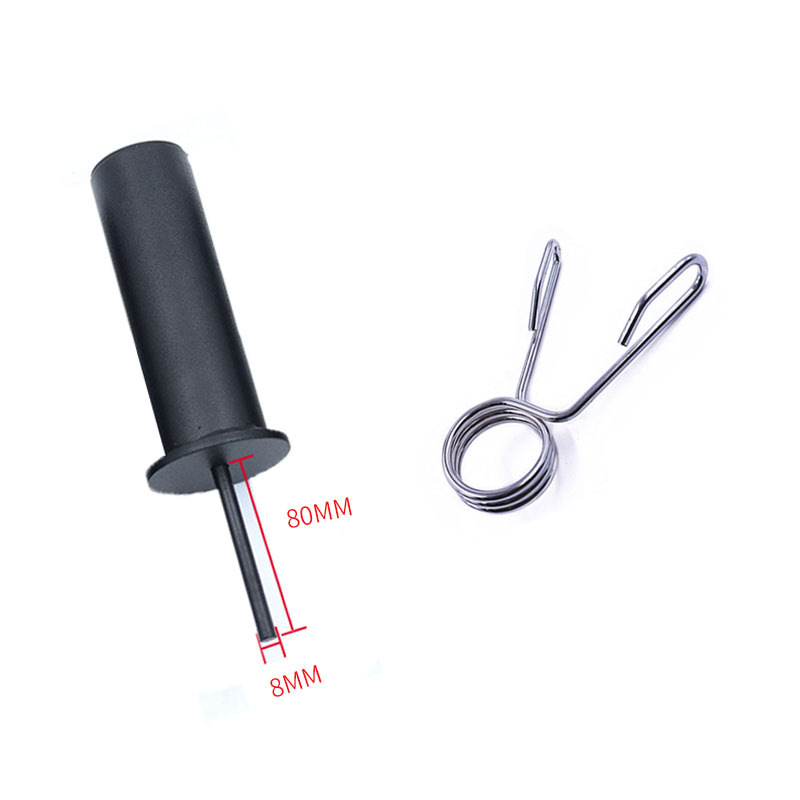 Perno varilla equipo ganancia de peso pieza de campana rack de peso integral perno colgando pieza de campana accesorios de equipo de fitness