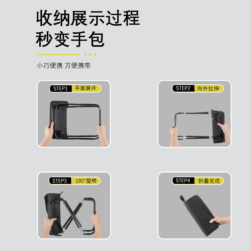 アウトドアバッグ折りたたみ腰掛け折りたたみマザチャックキャンプ用釣り用品折りたたみ椅子持ち運びに便利|undefined