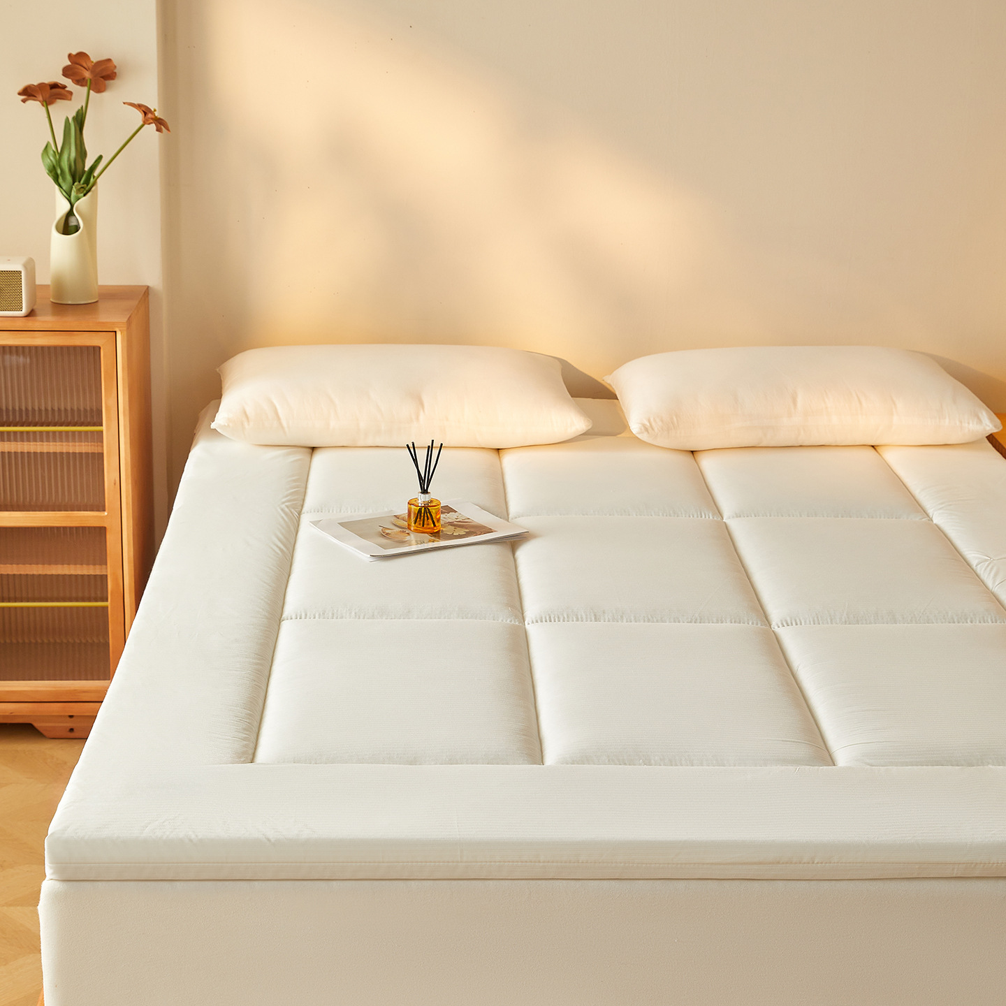 Xinjiang Cotton Mattress Xiaozhu Cotton Soft Cushion Home Bedroom Tatami Mat Thickeneded Student Dormitory Single Mattress