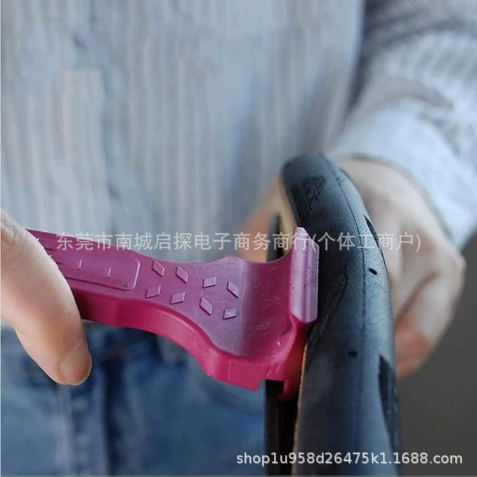 跨境2-in-1+Bicycle+Tyre+Lever+Crowbar紧急自行车轮胎修理套件