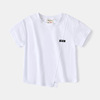 Children's short sleeve T-shirt, summer clothing for boys, solid top, wholesale, Korean style, children's clothing