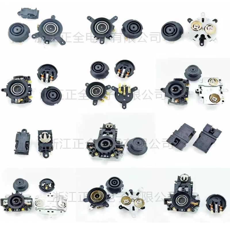 Производство быстрых аксессуаров для электрических чайников, розетка соединительной муфты переключателя основания электрического чайника с переключателем, комплект из трех частей