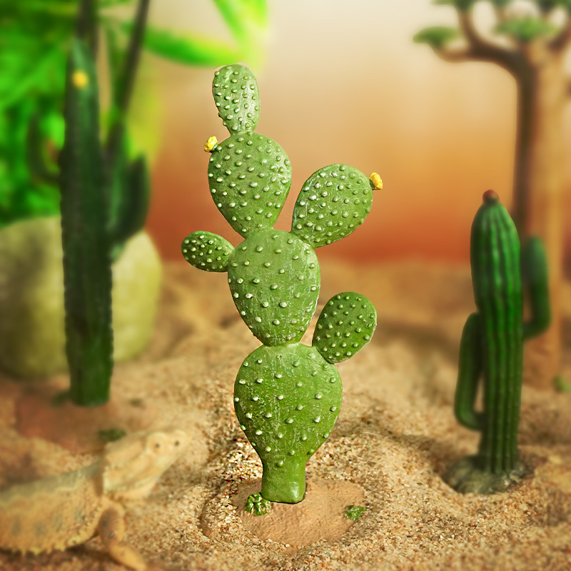 Micro paisaje planta Baobab cactus decoración simulación árbol pecera micro escena modelo árbol