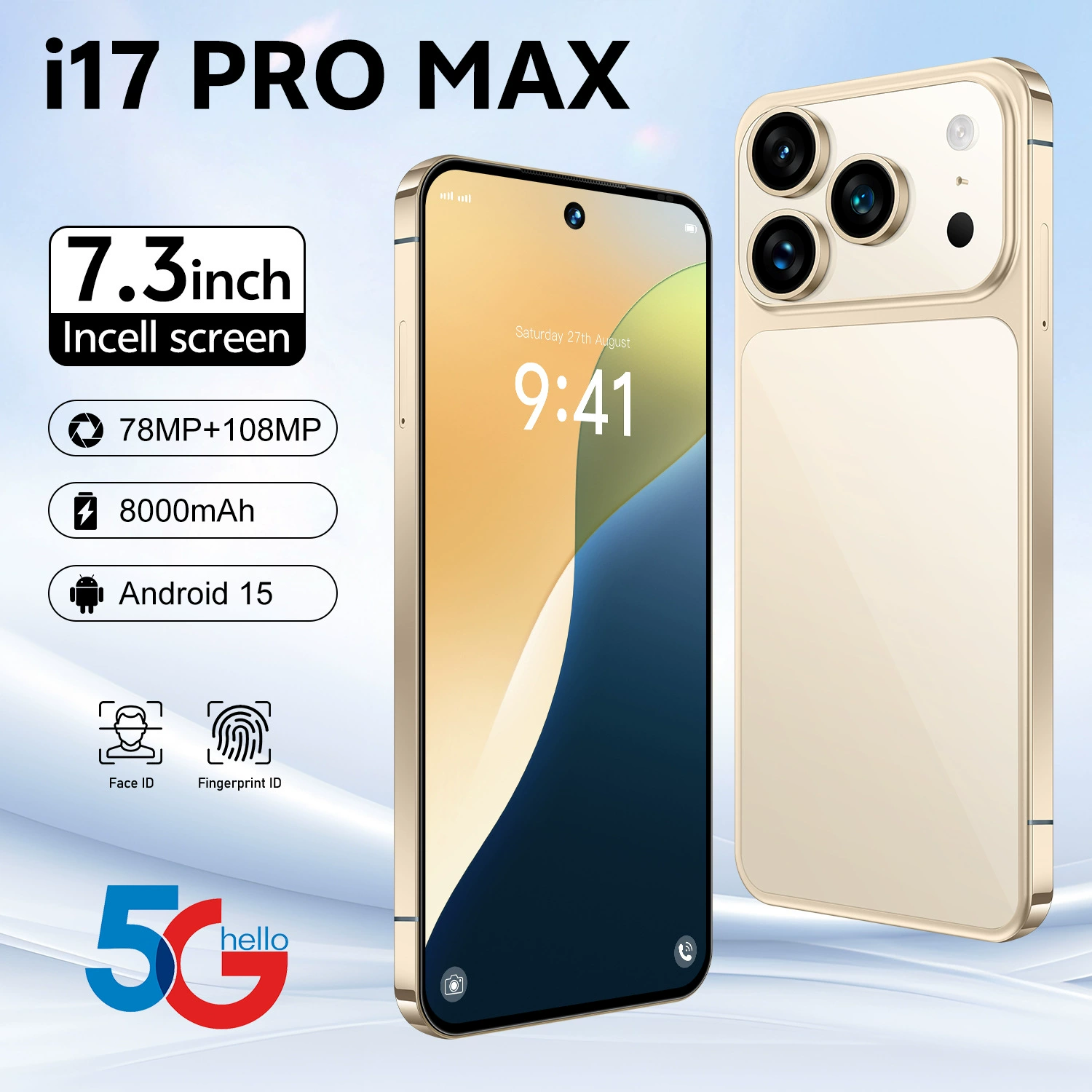 Мобильный телефон Pro, умные часы, Intel Core i17, 4G, широкий экран, 512G