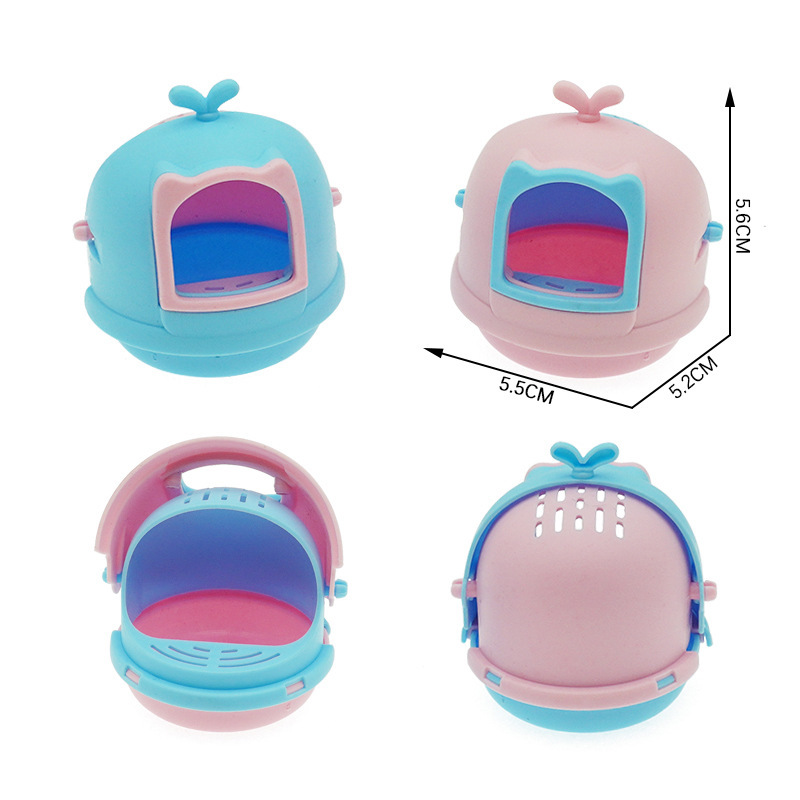 Miniature pet swing diapositivas casa de muñecas gran ventana de perro interactiva casa de juguetes de comercio electrónico fuente de productos