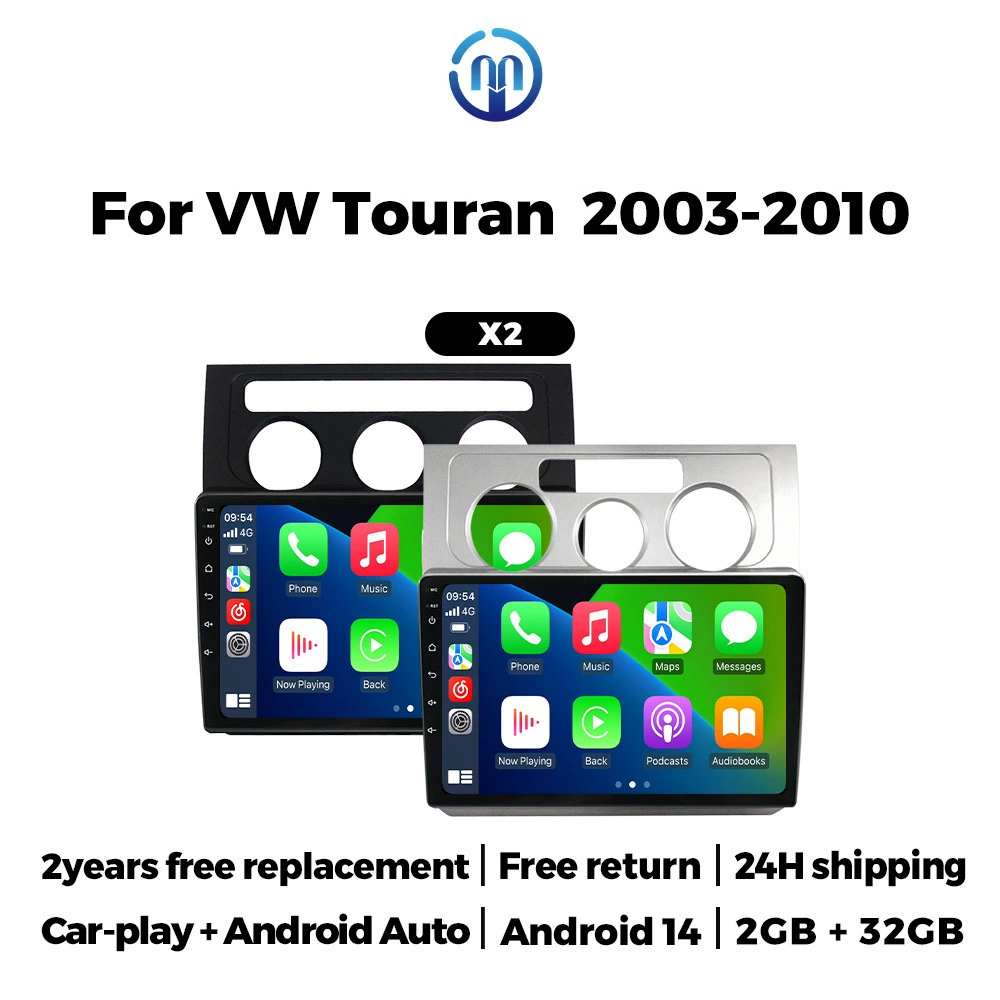 Подходит для Volkswagen Touareg 03-10 навигация автомобиля Android GPS MP5 плеер CarPlay