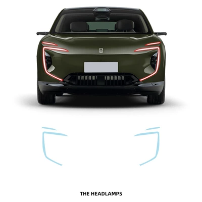 Car paint protective film, Film Tpu Invisible Car Film - headlight-tpu-film-imported-tpu-film-specially-cut-for-special-vehicles