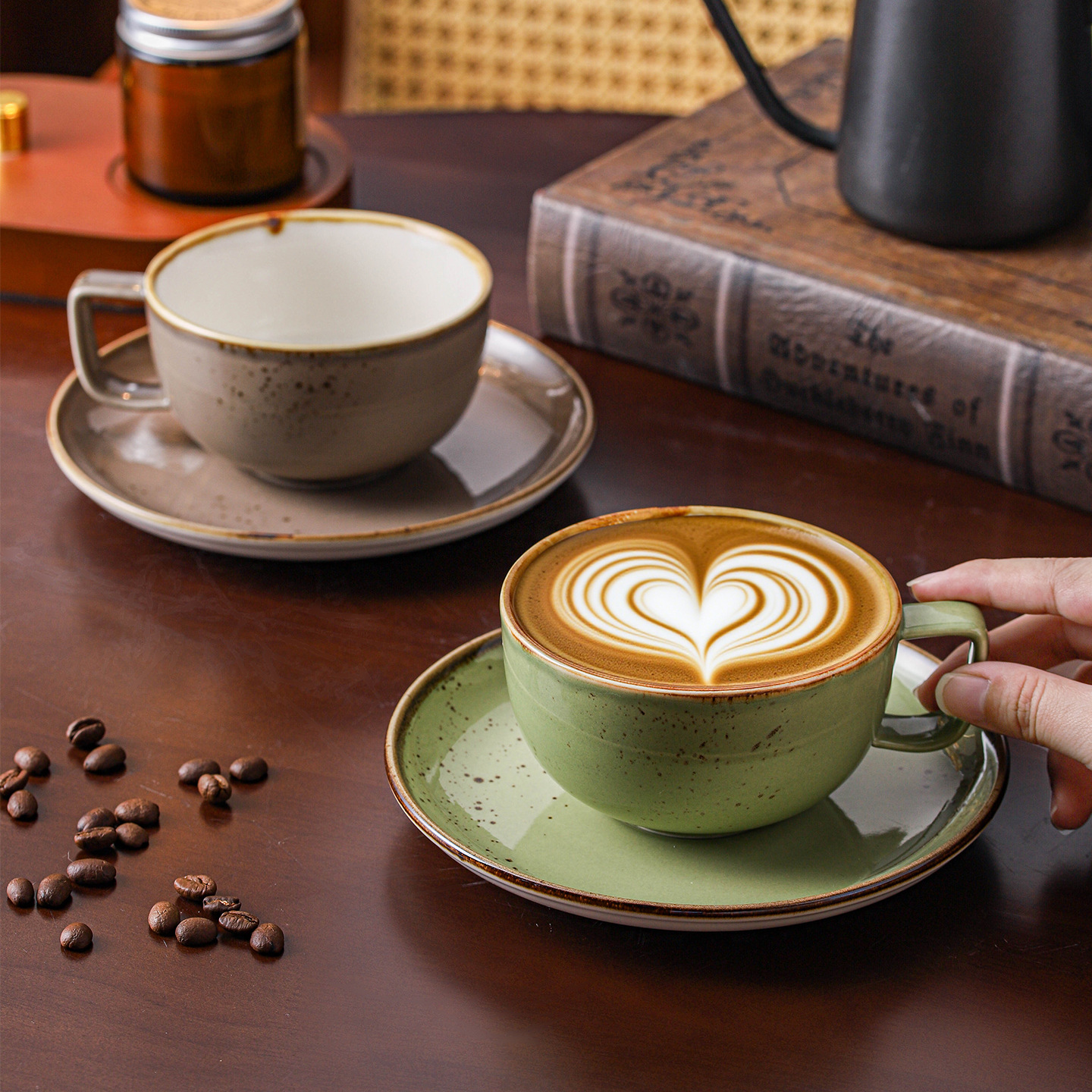 ceramic coffee capacious tea cup