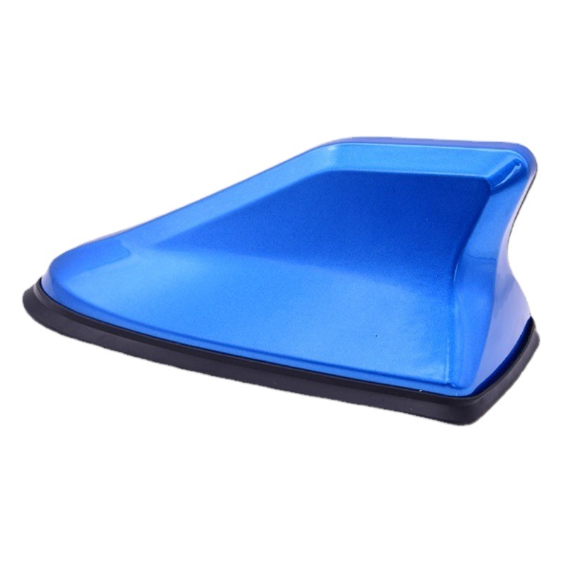 Car Shark Fin Roof Modified Tail Antenna Second Generation FM/AM Signal Radio Decoration Antenna Punch-Free