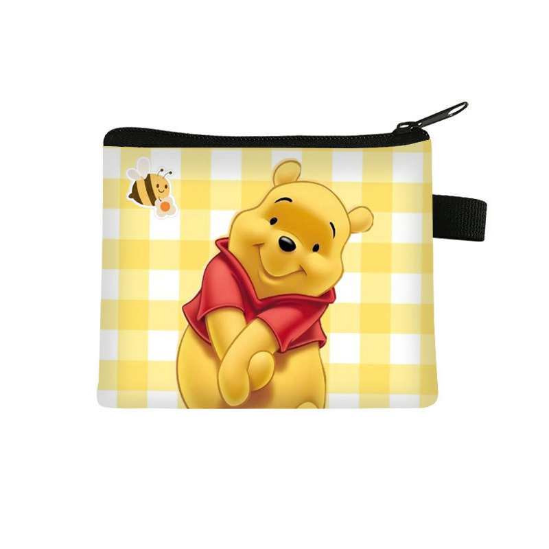 New Winnie the Pooh Short Polyester Wallet Simple Design Cartoon Print Wallet Coin and Card Holder Wholesale New Winnie the Pooh Short Polyester Wallet Simple Design Cartoon Print Wallet Coin and Card Holder Wholesale