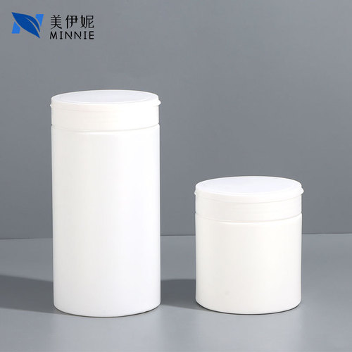 Supply 500g HDPE plastic wide-mouth bottle, 1000g protein powder packaging bottle, health product bottle, medicine powder bottle