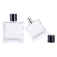 На складе 30 ml50ml100ml Квадратная бутылка духов спрей бутылка Косметическая суб-бутылка портативная стеклянная Пустая бутылка
