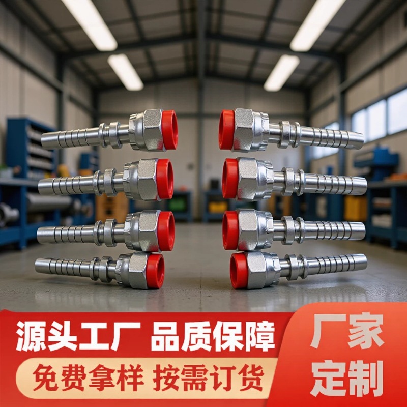 碳钢接头 内螺纹外扣剪口 球形油管空心螺栓 液压液压油管