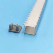 LED线条灯外壳暗装嵌入式线性铝槽橱柜灯硬灯条灯带明装U型材灯槽