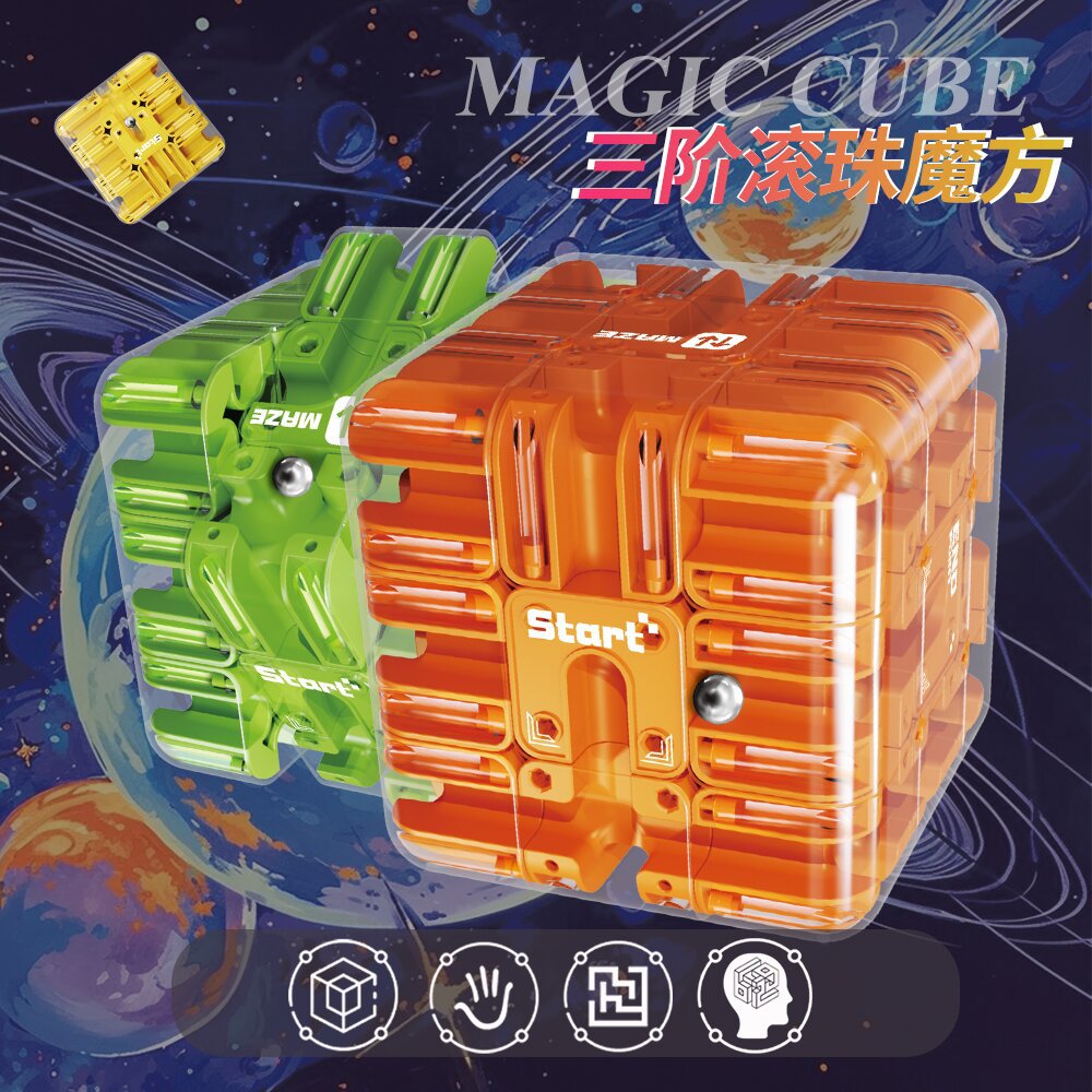 three dimensional Rubik's cube