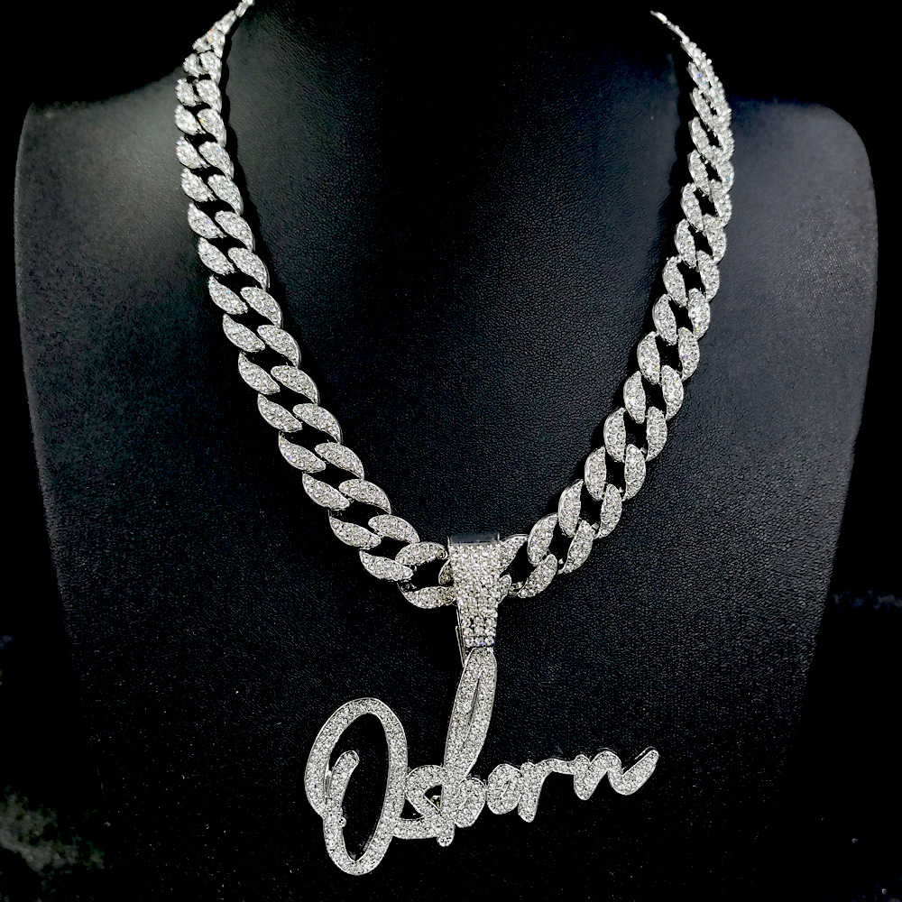 Collar plateado (18 pulgadas)