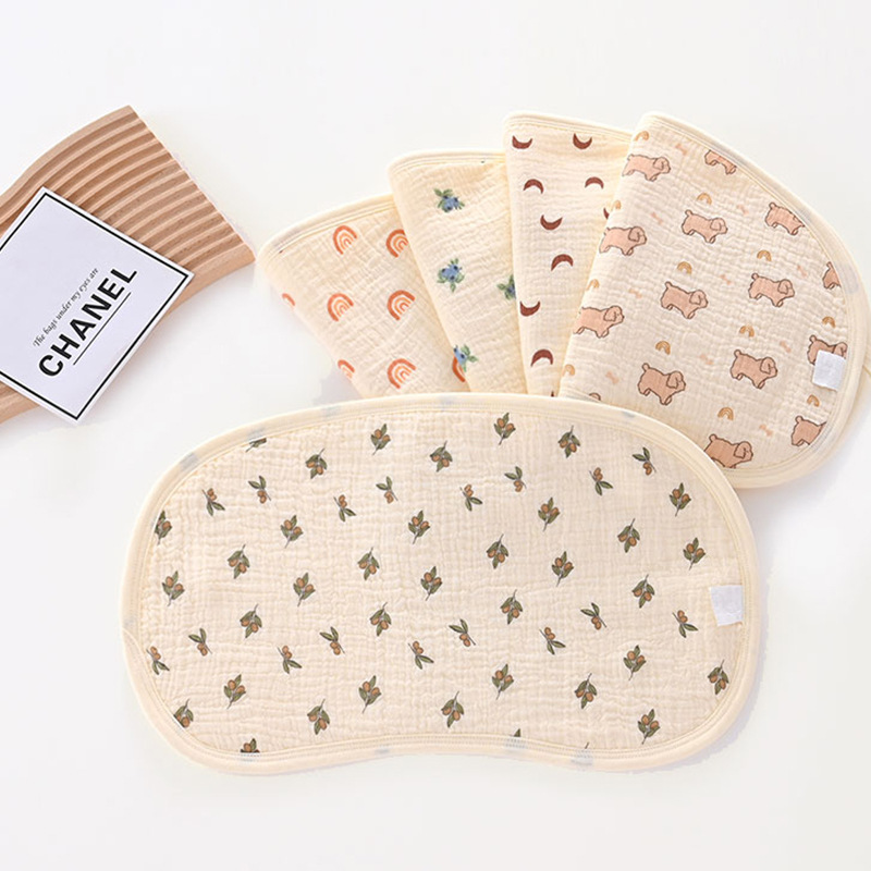 Xinerte newborn baby gauze cloud pillow baby pillow towel anti-spitting milk pad shaping Pillow Baby flat pillow pillow
