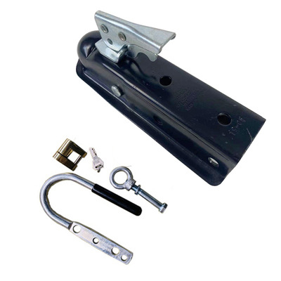 Accesorios de remolque de la cubierta del remolque de la bola del remolque del conector de la cubierta del remolque con el perno de seguridad anti-perdida 2X2