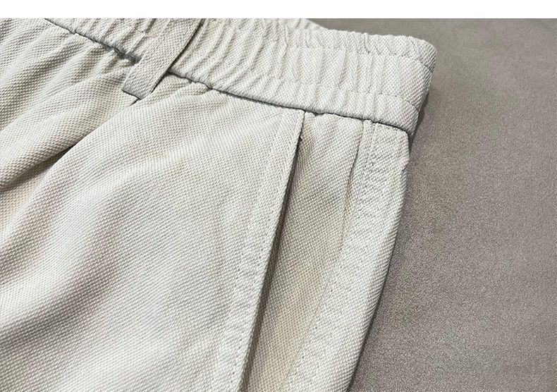Plus Size Casual Shorts 300kg Capacity Men And Women Summer Style Five Point Pants Trendy Loose Fit Dress Pants_viptrois.com