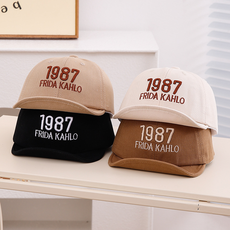 12 meses - 3 años de edad sombrero bebé primavera y otoño lindo sombrero de pato primavera sombrero de béisbol para niños pequeños sombrero de protección solar