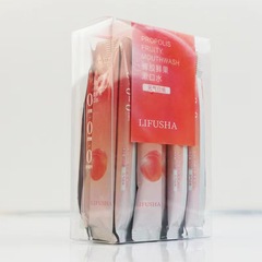 Propolis Fresh Fruit Mouthwash Portable Disposable Bag Fresh Breath Fruity Mouthwash Wholesale