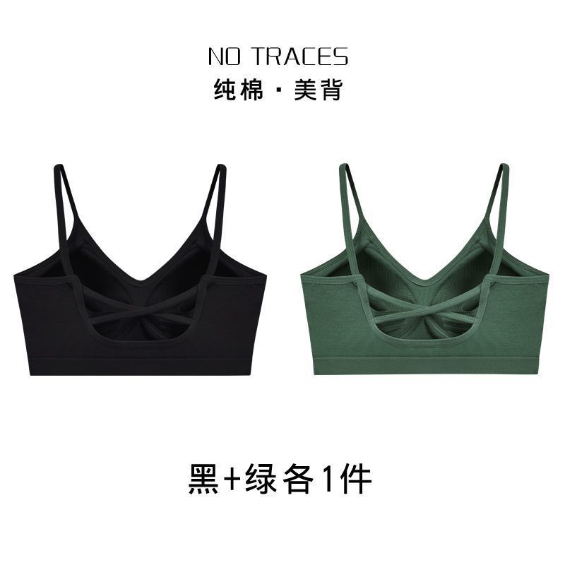 Copa fija ropa interior de mujer espalda sin anillo de acero sujetador de elevación contra caída de pecho ropa interior deportiva fábrica de comercio